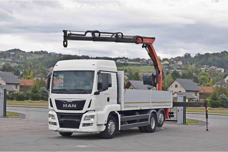 MAN TGS 26.440 * PRITSCHE 6,90 m + PK 16001 - K - 栏板式/ 平板卡车, 起重车:图2 MAN TGS 26.440 * PRITSCHE 6,90 m + PK 16001 - K - 栏板式/ 平板卡车, 起重车:图2