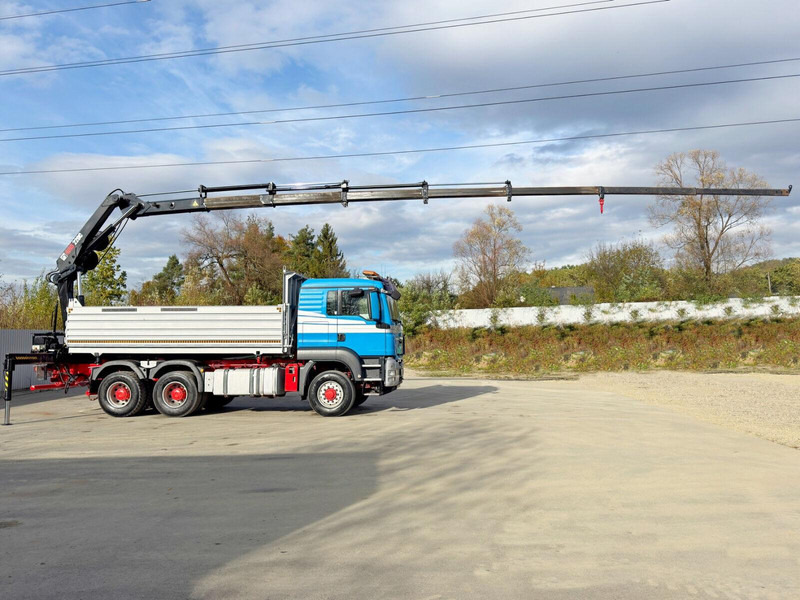 MAN TGS 26.480 * KIPPER * HIAB 220 - C5 + FUNK / 6x6 - 翻斗车, 起重车:图5 MAN TGS 26.480 * KIPPER * HIAB 220 - C5 + FUNK / 6x6 - 翻斗车, 起重车:图5