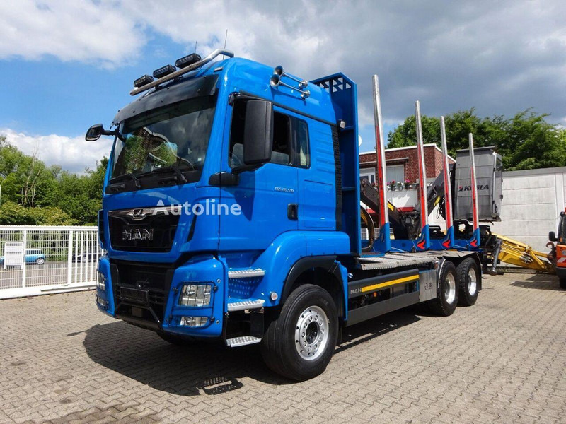MAN TGS 26.510 - Timber truck+crane - 木材运输车, 起重车:图2 MAN TGS 26.510 - Timber truck+crane - 木材运输车, 起重车:图2