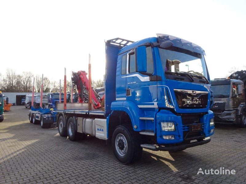 MAN TGS 28.500 6x4 Log truck + Crane Epsilon + Trailer - 木材运输车, 起重车:图2 MAN TGS 28.500 6x4 Log truck + Crane Epsilon + Trailer - 木材运输车, 起重车:图2