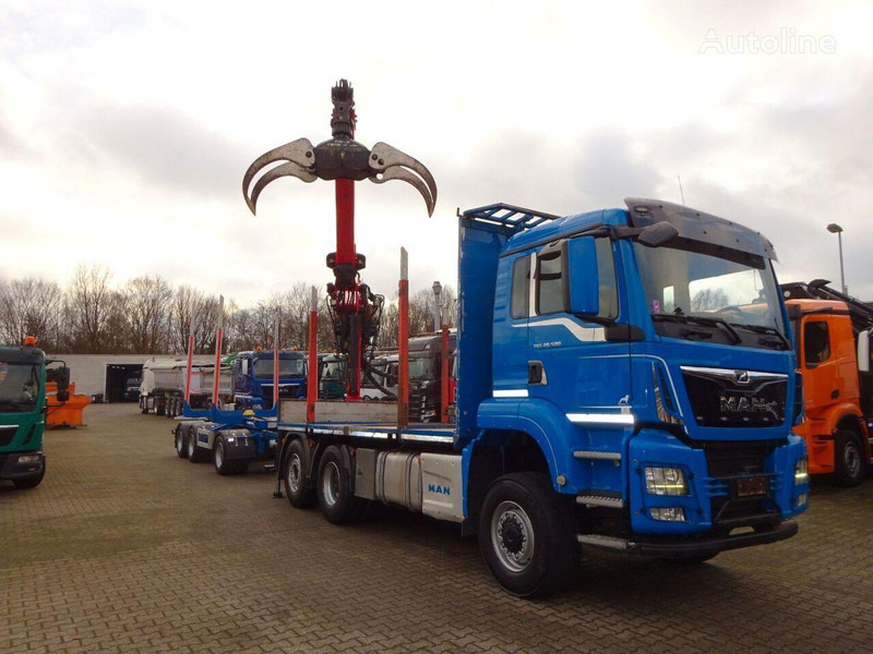 MAN TGS 28.500 6x4 Log truck + Crane Epsilon + Trailer - 木材运输车, 起重车:图5 MAN TGS 28.500 6x4 Log truck + Crane Epsilon + Trailer - 木材运输车, 起重车:图5