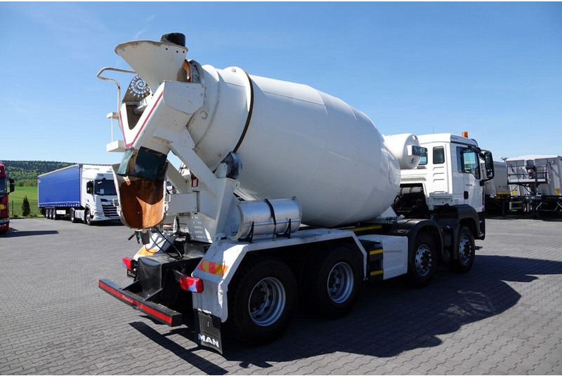 MAN TGS 32.400 / 8X4 / GRUSZKA / BETONOMIESZARKA / 9 M3 / IMER / MAN - 混凝土搅拌车:图5 MAN TGS 32.400 / 8X4 / GRUSZKA / BETONOMIESZARKA / 9 M3 / IMER / MAN - 混凝土搅拌车:图5