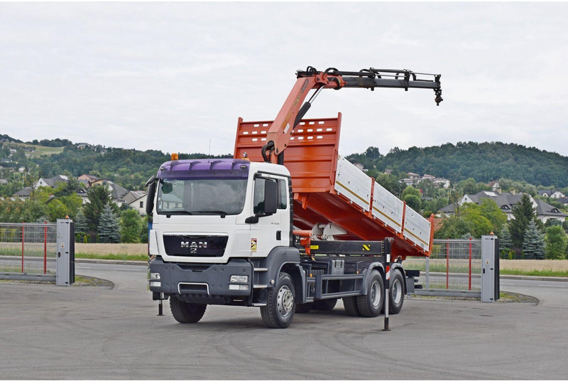 MAN TGS 33.360*KIPPER 6,40m *PK 15500 * 6x4 - 翻斗车, 起重车:图2 MAN TGS 33.360*KIPPER 6,40m *PK 15500 * 6x4 - 翻斗车, 起重车:图2