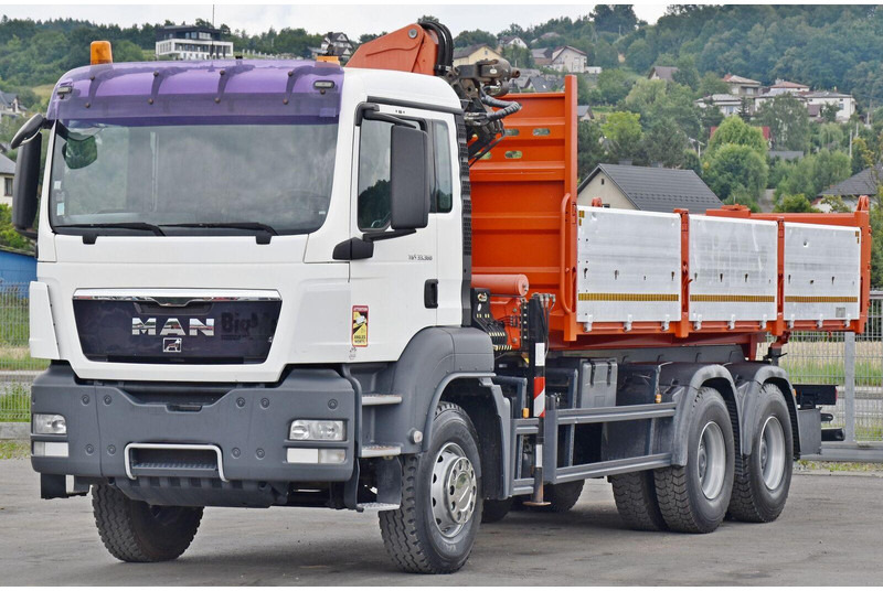 MAN TGS 33.360*KIPPER 6,40m *PK 15500 * 6x4 - 翻斗车, 起重车:图4 MAN TGS 33.360*KIPPER 6,40m *PK 15500 * 6x4 - 翻斗车, 起重车:图4