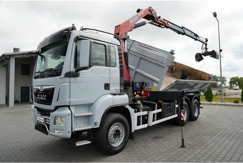 翻斗车, 起重车 MAN TGS 33.360 / WYWROTKA + HDS：图10