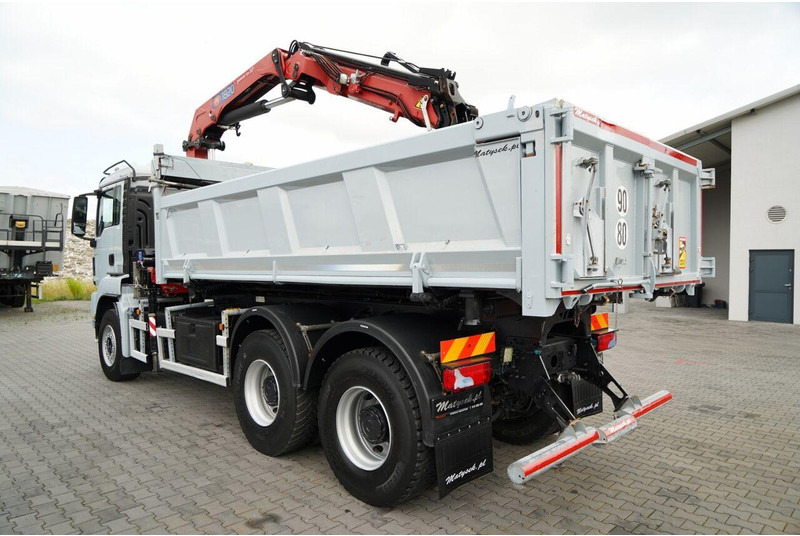 翻斗车, 起重车 MAN TGS 33.360 / WYWROTKA + HDS：图15
