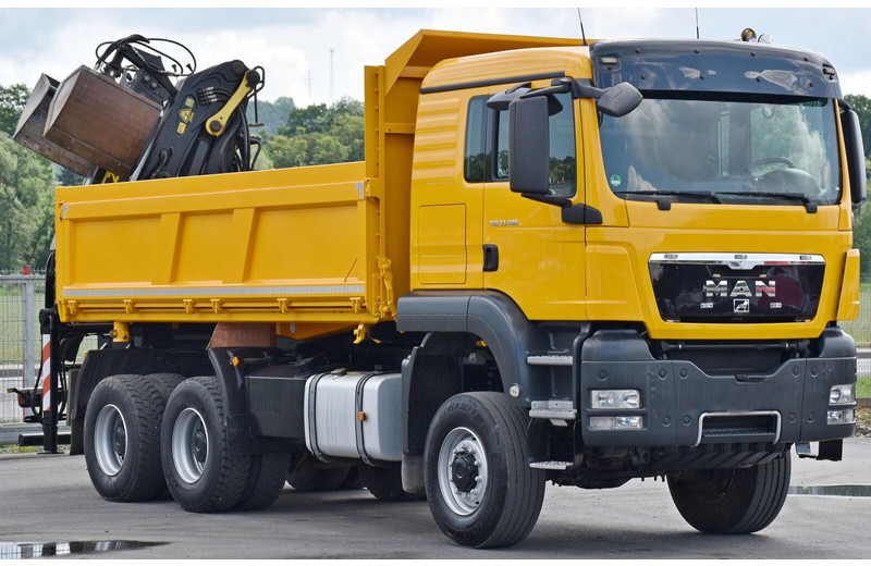 MAN TGS 33.480 - 翻斗车, 起重车:图4 MAN TGS 33.480 - 翻斗车, 起重车:图4