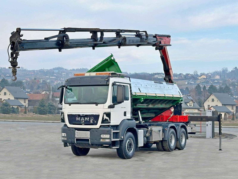 MAN TGS 33.480 - 翻斗车, 起重车:图2 MAN TGS 33.480 - 翻斗车, 起重车:图2