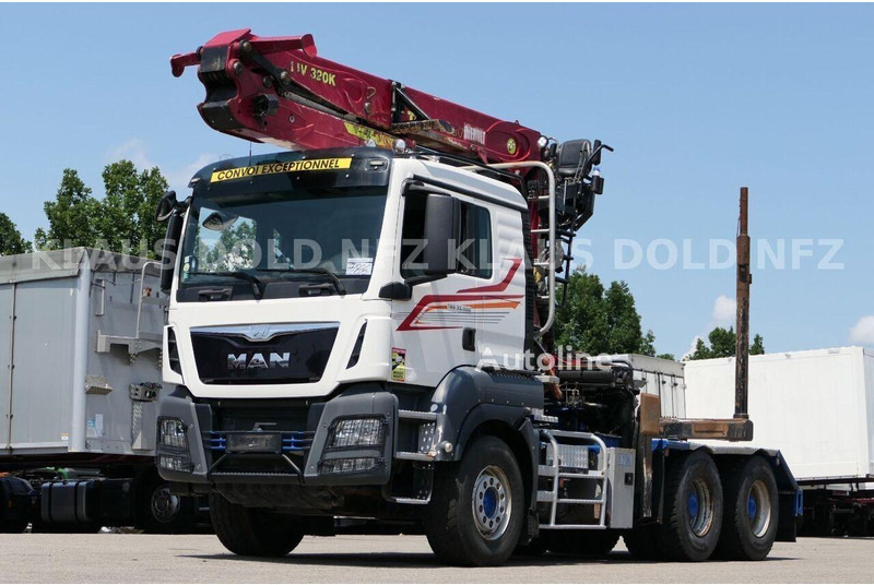 MAN TGS 33.500 - Timper truck+crane - 木材运输车, 起重车:图1 MAN TGS 33.500 - Timper truck+crane - 木材运输车, 起重车:图1