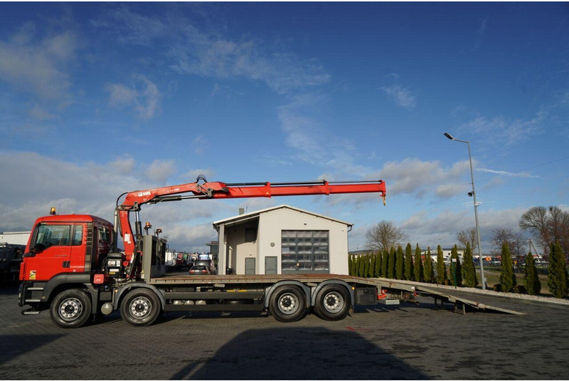 MAN TGS 35.360 / 8x2-4 / LAWETA + HDS HIAB 166 E-2 / 4 OSIOWY / NAJ - 拖吊车:图2 MAN TGS 35.360 / 8x2-4 / LAWETA + HDS HIAB 166 E-2 / 4 OSIOWY / NAJ - 拖吊车:图2