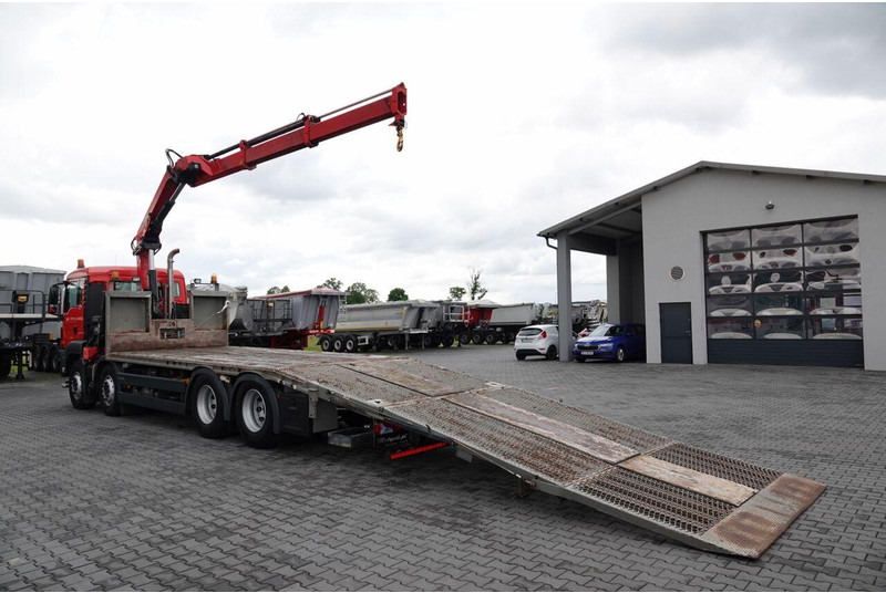 MAN TGS 35.360 / 8x2-4 / LAWETA + HDS HIAB 166 E-2 / OŚ PODNOSZONA / - 拖吊车:图4 MAN TGS 35.360 / 8x2-4 / LAWETA + HDS HIAB 166 E-2 / OŚ PODNOSZONA / - 拖吊车:图4
