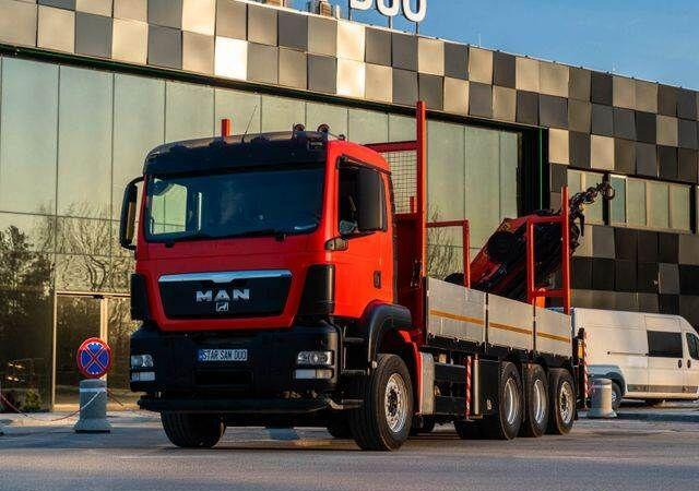 MAN TGS 35.400 - 栏板式/ 平板卡车, 起重车:图5 MAN TGS 35.400 - 栏板式/ 平板卡车, 起重车:图5