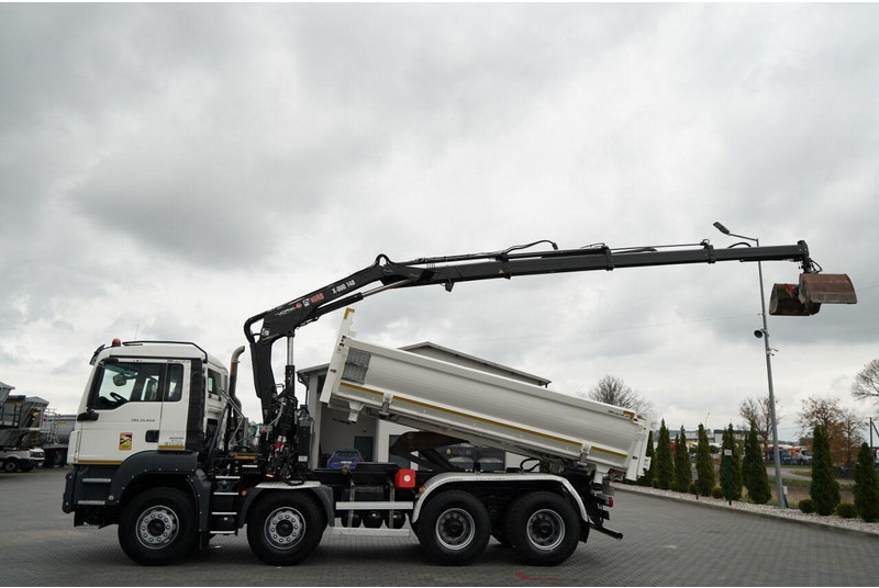 MAN TGS 35.420 / 8x4 / WYWROTKA 2 STRONNA / HYDROBURTA / BORDMATIC - 翻斗车, 起重车:图2 MAN TGS 35.420 / 8x4 / WYWROTKA 2 STRONNA / HYDROBURTA / BORDMATIC - 翻斗车, 起重车:图2