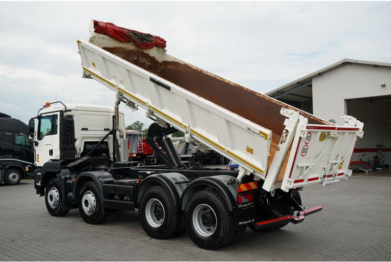 MAN TGS 35.440 / 8X4 / WYWROTKA 2 STR. / HYDROBURTA / BORDMATIC / ZA - 翻斗车:图3 MAN TGS 35.440 / 8X4 / WYWROTKA 2 STR. / HYDROBURTA / BORDMATIC / ZA - 翻斗车:图3