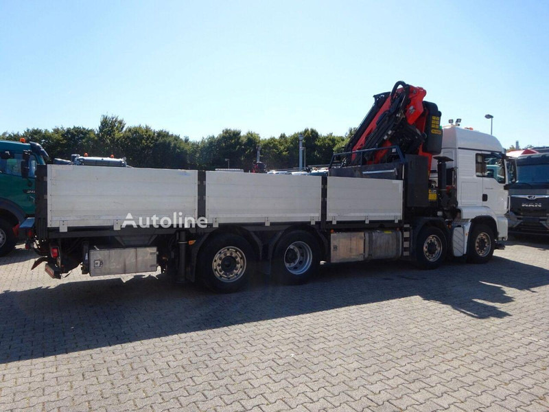 MAN TGS 35.480 - Flatbed + crane - 栏板式/ 平板卡车, 起重车:图5 MAN TGS 35.480 - Flatbed + crane - 栏板式/ 平板卡车, 起重车:图5