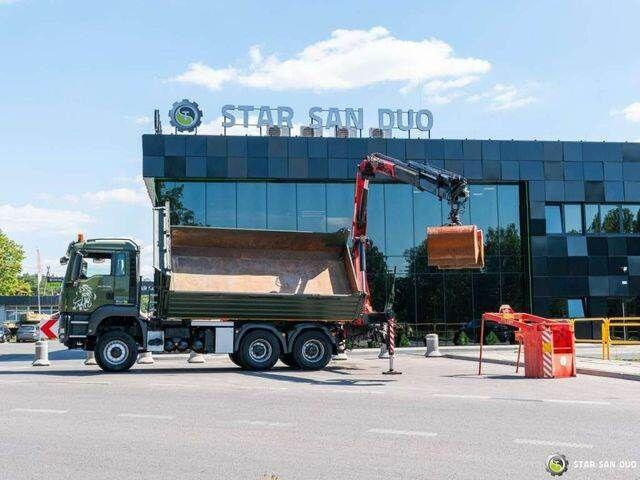 MAN TGS 35.480 PALFINGER PK 20002 HDS Grapple Tippe - 翻斗车, 起重车:图1 MAN TGS 35.480 PALFINGER PK 20002 HDS Grapple Tippe - 翻斗车, 起重车:图1