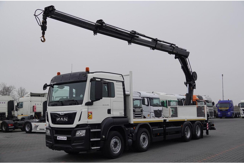 MAN TGS 35.480 - 栏板式/ 平板卡车, 起重车:图1 MAN TGS 35.480 - 栏板式/ 平板卡车, 起重车:图1