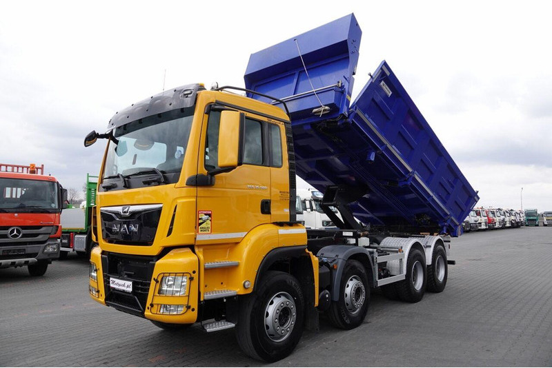 MAN TGS 35.500 / 8x4 / WYWROTKA / HYDROBURTA / BORDMATIK / NAVI / 20 - 翻斗车:图3 MAN TGS 35.500 / 8x4 / WYWROTKA / HYDROBURTA / BORDMATIK / NAVI / 20 - 翻斗车:图3