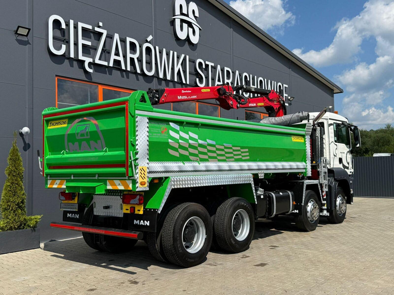 MAN TGS TGX 35.400 // 8x4 // E5 // wywrotka kiper + HDS z czerpakiem - 翻斗车, 起重车:图5 MAN TGS TGX 35.400 // 8x4 // E5 // wywrotka kiper + HDS z czerpakiem - 翻斗车, 起重车:图5