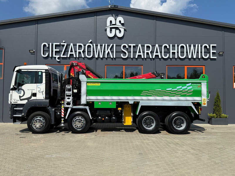 MAN TGS TGX 35.400 // 8x4 // E5 // wywrotka kiper + HDS z czerpakiem - 翻斗车, 起重车:图3 MAN TGS TGX 35.400 // 8x4 // E5 // wywrotka kiper + HDS z czerpakiem - 翻斗车, 起重车:图3