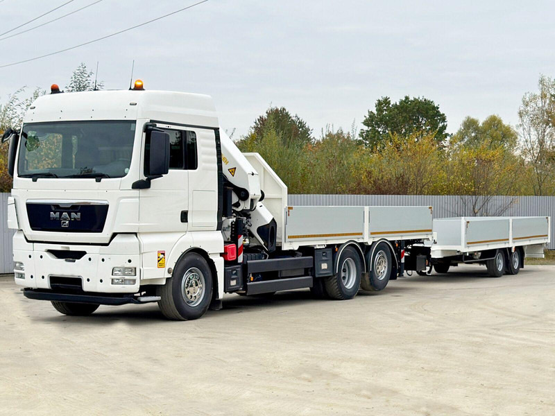 MAN TGX 26.440 * PK 41002-EH + FUNK + Anhänger*TOP - 栏板式/ 平板卡车, 起重车:图3 MAN TGX 26.440 * PK 41002-EH + FUNK + Anhänger*TOP - 栏板式/ 平板卡车, 起重车:图3