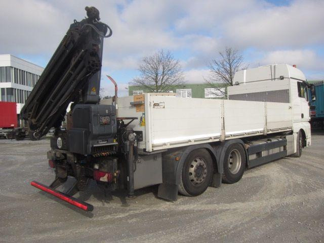MAN TGX 26.440 mit Hiab-Kran Funkfernbedienung - 栏板式/ 平板卡车, 起重车:图4 MAN TGX 26.440 mit Hiab-Kran Funkfernbedienung - 栏板式/ 平板卡车, 起重车:图4