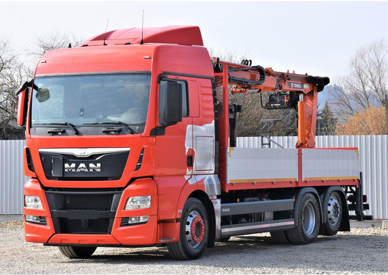 MAN TGX 26.440 - 栏板式/ 平板卡车, 起重车:图4 MAN TGX 26.440 - 栏板式/ 平板卡车, 起重车:图4