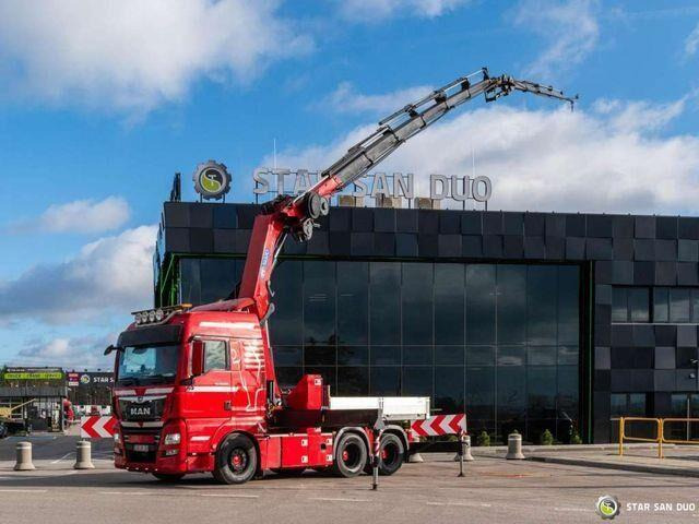 MAN TGX 28.500 6x2 HMF 5020K-RC Fly Jib Crane - 栏板式/ 平板卡车, 起重车:图2 MAN TGX 28.500 6x2 HMF 5020K-RC Fly Jib Crane - 栏板式/ 平板卡车, 起重车:图2