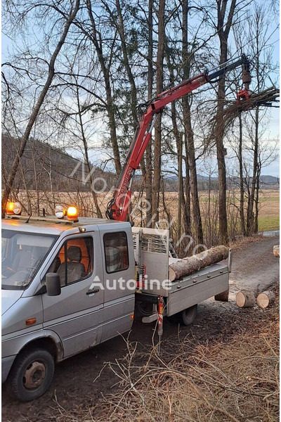 Mercedes-Benz 413 - Doka tipper+crane with gripper - 翻斗车, 起重车:图2 Mercedes-Benz 413 - Doka tipper+crane with gripper - 翻斗车, 起重车:图2