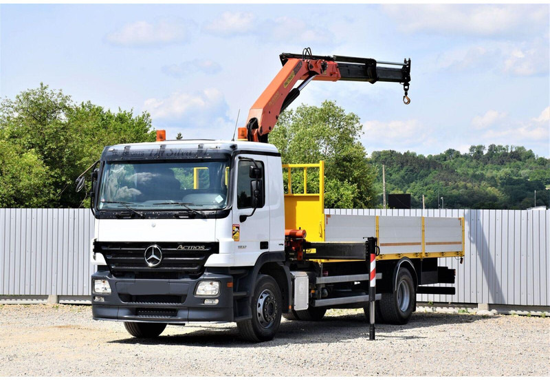 Mercedes-Benz ACTROS 1832 - 翻斗车, 起重车:图2 Mercedes-Benz ACTROS 1832 - 翻斗车, 起重车:图2