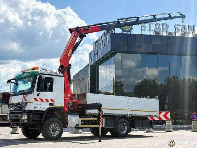 Mercedes-Benz ACTROS 2044A 4x4 Palfinger PK 20002 hds Crane - 栏板式/ 平板卡车, 起重车:图5 Mercedes-Benz ACTROS 2044A 4x4 Palfinger PK 20002 hds Crane - 栏板式/ 平板卡车, 起重车:图5
