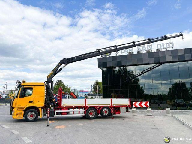Mercedes-Benz ACTROS 2543 6x2 PalfingerPK 26002 EH Crane - 栏板式/ 平板卡车, 起重车:图2 Mercedes-Benz ACTROS 2543 6x2 PalfingerPK 26002 EH Crane - 栏板式/ 平板卡车, 起重车:图2
