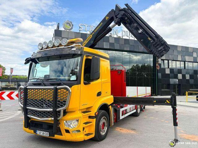 Mercedes-Benz ACTROS 2543 6x2 PalfingerPK 26002 EH Crane - 栏板式/ 平板卡车, 起重车:图3 Mercedes-Benz ACTROS 2543 6x2 PalfingerPK 26002 EH Crane - 栏板式/ 平板卡车, 起重车:图3