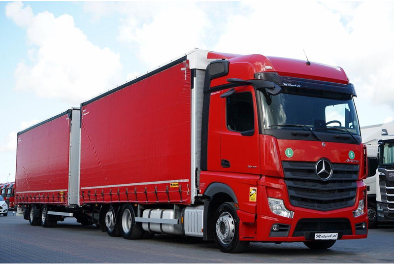 Mercedes-Benz ACTROS 2545 / ZESTAW TANDEM 120 M3 / PRZEJAZDOWY /  6x2 / OŚ POD - 牵引车:图1 Mercedes-Benz ACTROS 2545 / ZESTAW TANDEM 120 M3 / PRZEJAZDOWY /  6x2 / OŚ POD - 牵引车:图1
