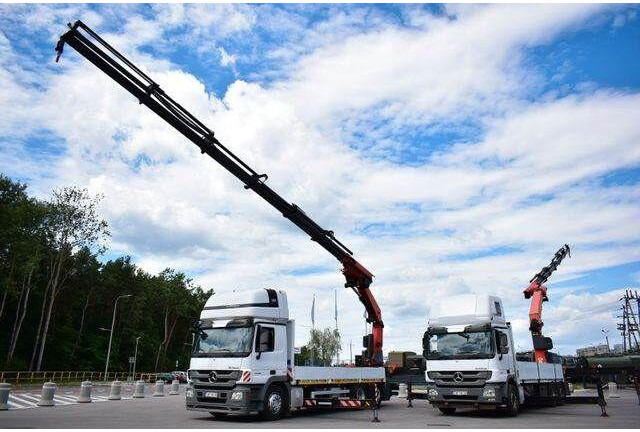 Mercedes-Benz ACTROS 2546 6x2 Palfinger PK 50002 EURO 5 Cran - 栏板式/ 平板卡车, 起重车:图2 Mercedes-Benz ACTROS 2546 6x2 Palfinger PK 50002 EURO 5 Cran - 栏板式/ 平板卡车, 起重车:图2