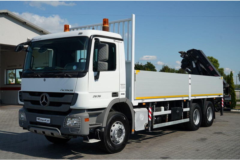 Mercedes-Benz ACTROS 2636 / 6x4 / SKRZYNIOWY 7 M + HDS HIAB -  WYSÓW 12,6 M / 租赁 Mercedes-Benz ACTROS 2636 / 6x4 / SKRZYNIOWY 7 M + HDS HIAB -  WYSÓW 12,6 M /：图11