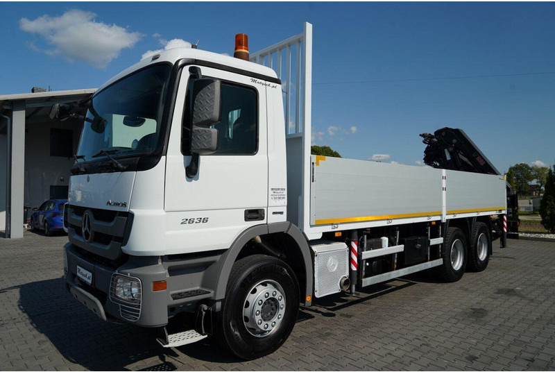 Mercedes-Benz ACTROS 2636 / 6x4 / SKRZYNIOWY 7 M + HDS HIAB -  WYSÓW 12,6 M / 租赁 Mercedes-Benz ACTROS 2636 / 6x4 / SKRZYNIOWY 7 M + HDS HIAB -  WYSÓW 12,6 M /：图12