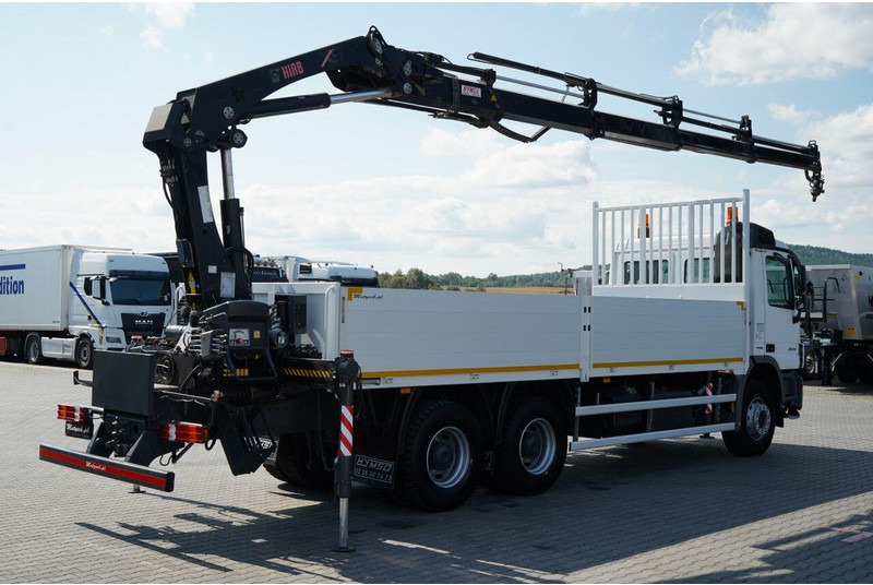 Mercedes-Benz ACTROS 2636 / 6x4 / SKRZYNIOWY 7 M + HDS HIAB -  WYSÓW 12,6 M / 租赁 Mercedes-Benz ACTROS 2636 / 6x4 / SKRZYNIOWY 7 M + HDS HIAB -  WYSÓW 12,6 M /：图7