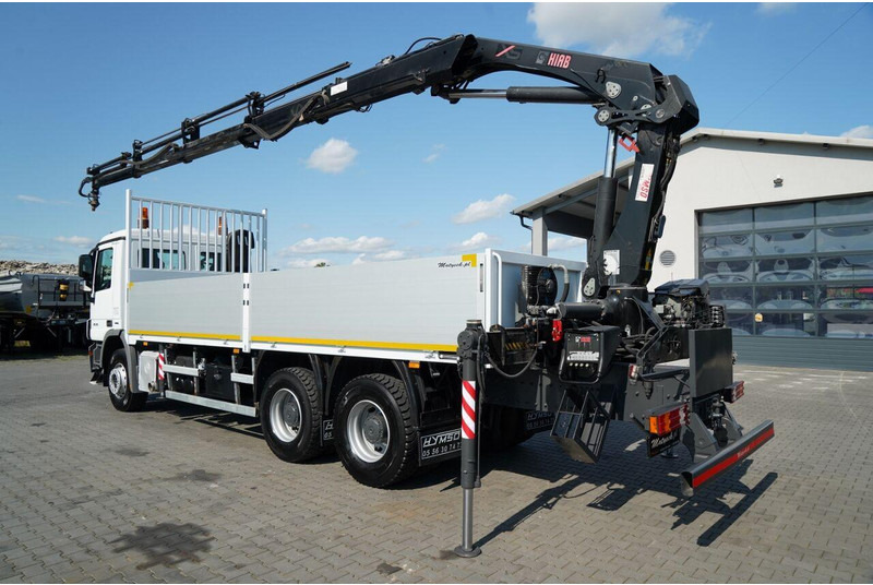 Mercedes-Benz ACTROS 2636 / 6x4 / SKRZYNIOWY 7 M + HDS HIAB - WYSÓW 12,6 M / - 栏板式/ 平板卡车, 起重车:图5 Mercedes-Benz ACTROS 2636 / 6x4 / SKRZYNIOWY 7 M + HDS HIAB - WYSÓW 12,6 M / - 栏板式/ 平板卡车, 起重车:图5