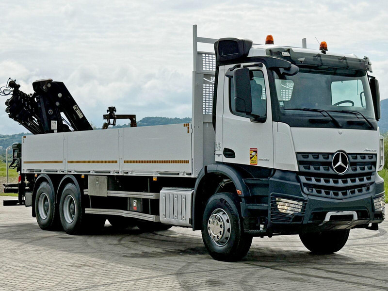 Mercedes-Benz ACTROS 2636 * HIAB 211 E-6 HIDUO/FUNK *6x4 - 栏板式/ 平板卡车, 起重车:图3 Mercedes-Benz ACTROS 2636 * HIAB 211 E-6 HIDUO/FUNK *6x4 - 栏板式/ 平板卡车, 起重车:图3