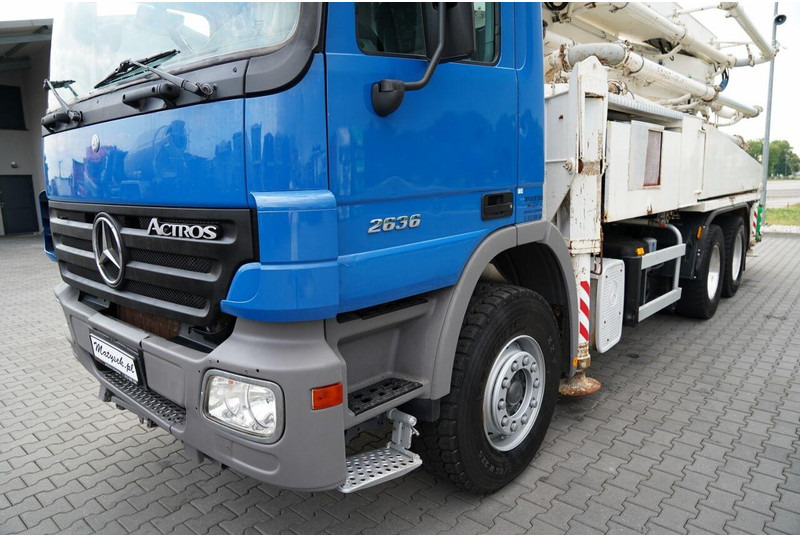 混凝土泵车 Mercedes-Benz ACTROS 2636 / POMPA SERMAC 5Z37 / 37  METRÓW / STEROWANIE RADIOW：图9