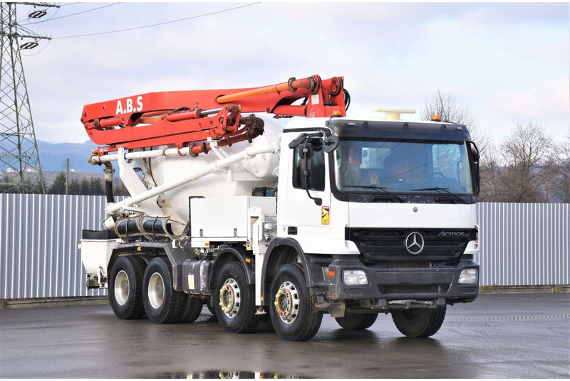 Mercedes-Benz ACTROS 3241* Betonpumpe 21m *8x4 * Top Zustand - 混凝土泵车:图1 Mercedes-Benz ACTROS 3241* Betonpumpe 21m *8x4 * Top Zustand - 混凝土泵车:图1