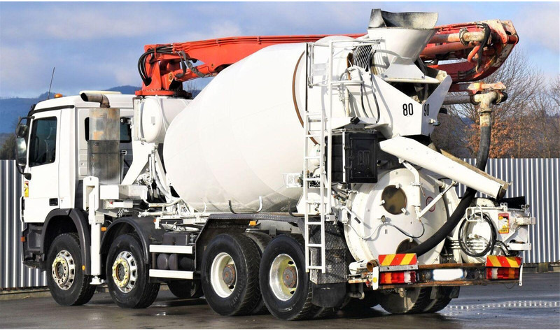 Mercedes-Benz ACTROS 3241* Betonpumpe 21m *8x4 * Top Zustand - 混凝土泵车:图5 Mercedes-Benz ACTROS 3241* Betonpumpe 21m *8x4 * Top Zustand - 混凝土泵车:图5