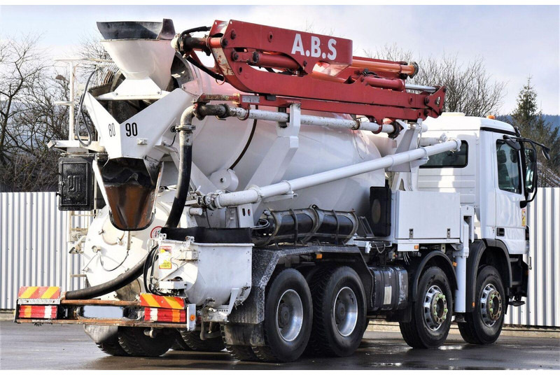 Mercedes-Benz ACTROS 3241* Betonpumpe 21m *8x4 * Top Zustand - 混凝土泵车:图4 Mercedes-Benz ACTROS 3241* Betonpumpe 21m *8x4 * Top Zustand - 混凝土泵车:图4