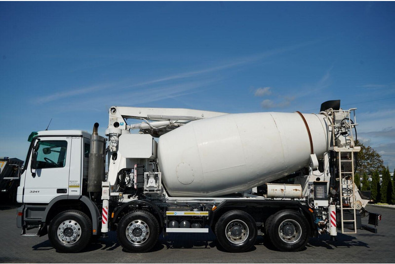 Mercedes-Benz ACTROS 3241 / POMPOGRUSZKA / 8X4 / BETONIARKA + POMPA SERMAC 3Z2 - 混凝土搅拌车:图5 Mercedes-Benz ACTROS 3241 / POMPOGRUSZKA / 8X4 / BETONIARKA + POMPA SERMAC 3Z2 - 混凝土搅拌车:图5