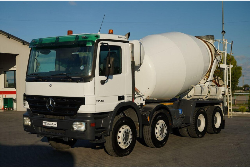 Mercedes-Benz ACTROS 3246 / BETONOMIESZARKA SCHWING STETTER / 8X4 / EPS + SPRZ - 混凝土搅拌车:图3 Mercedes-Benz ACTROS 3246 / BETONOMIESZARKA SCHWING STETTER / 8X4 / EPS + SPRZ - 混凝土搅拌车:图3