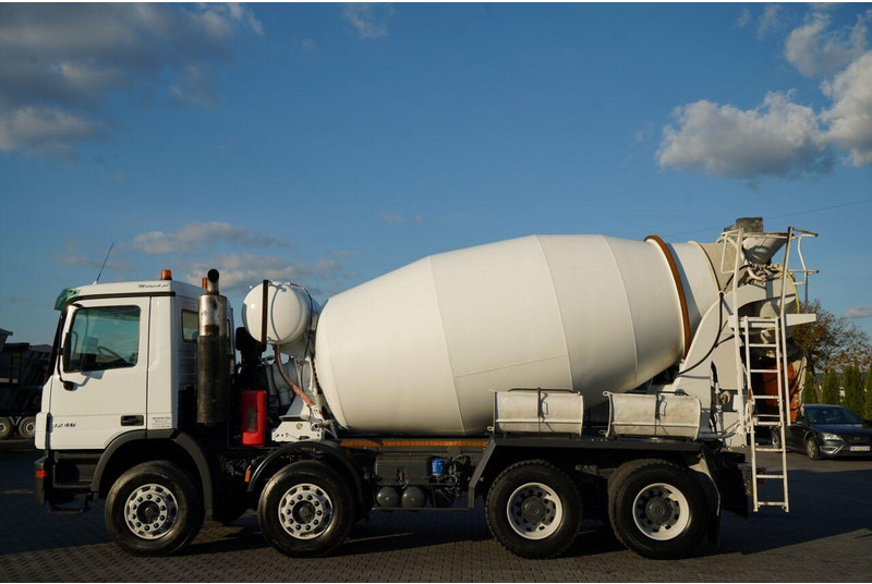 Mercedes-Benz ACTROS 3246 / BETONOMIESZARKA SCHWING STETTER / 8X4 / EPS + SPRZ - 混凝土搅拌车:图5 Mercedes-Benz ACTROS 3246 / BETONOMIESZARKA SCHWING STETTER / 8X4 / EPS + SPRZ - 混凝土搅拌车:图5