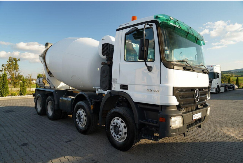 Mercedes-Benz ACTROS 3246 / BETONOMIESZARKA SCHWING STETTER / 8X4 / EPS + SPRZ - 混凝土搅拌车:图2 Mercedes-Benz ACTROS 3246 / BETONOMIESZARKA SCHWING STETTER / 8X4 / EPS + SPRZ - 混凝土搅拌车:图2