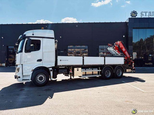 Mercedes-Benz ACTROS 3351 NEW 6x4 Fassi F485 Crane - 栏板式/ 平板卡车, 起重车:图5 Mercedes-Benz ACTROS 3351 NEW 6x4 Fassi F485 Crane - 栏板式/ 平板卡车, 起重车:图5