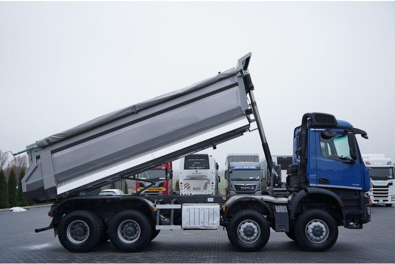 Mercedes-Benz ACTROS 4145 / 8X8 / WYWROTKA TYLNOZSYPOWA / KH-KIPPER 6 M / AUTO - 翻斗车:图5 Mercedes-Benz ACTROS 4145 / 8X8 / WYWROTKA TYLNOZSYPOWA / KH-KIPPER 6 M / AUTO - 翻斗车:图5